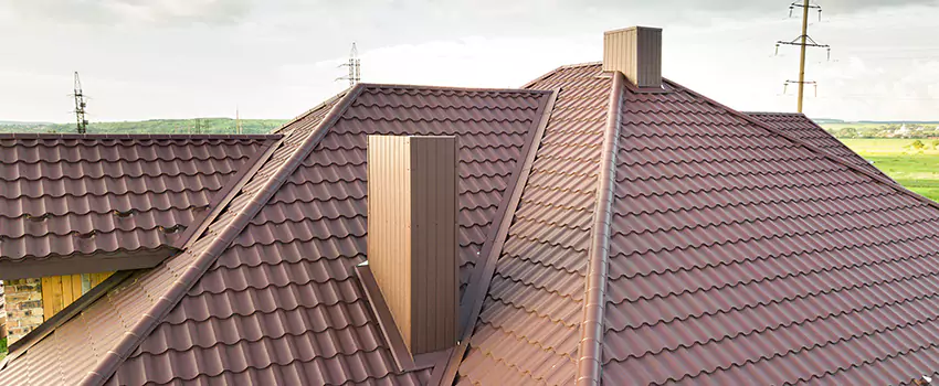 Residential Chimney Flashing Restoration in Marlborough, MA