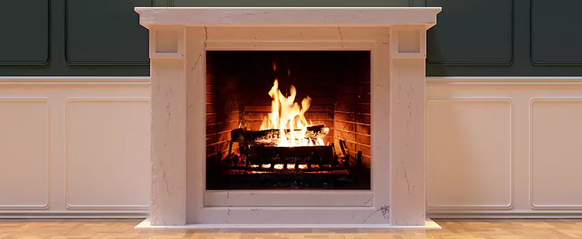 Decorative Electric Fireplace Installation in Marlborough, Massachusetts