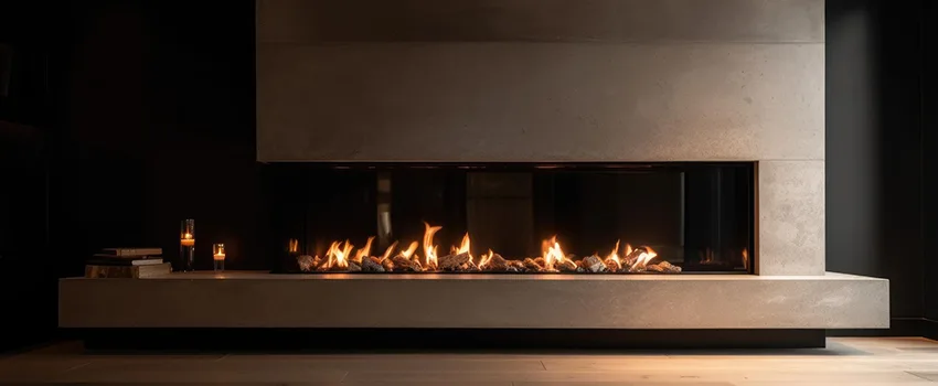 Gas Fireplace Ember Bed Design Services in Marlborough, Massachusetts