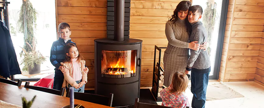 Morso Cast Iron Fireplace Insert Installation in Marlborough, Massachusetts