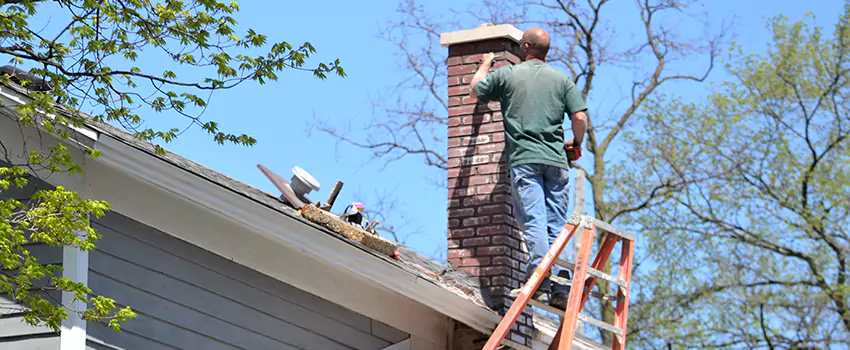 Vinyl and PVC Chimney Flashing Installation in Marlborough, MA