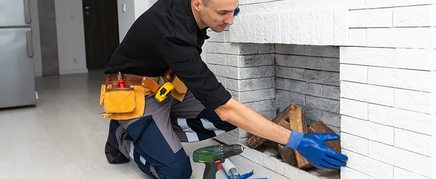 Fireplace Damaged Damper Frame Repair Services in Marlborough, Massachusetts