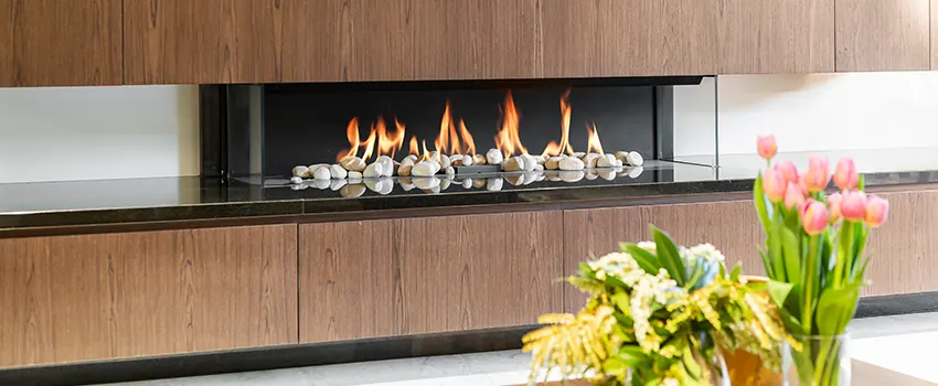 Double-height Fireplace Design Refurbishment in Marlborough, Massachusetts